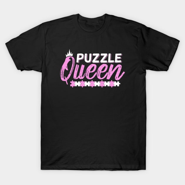 Puzzle Queen Girl Gift T-Shirt by Dolde08